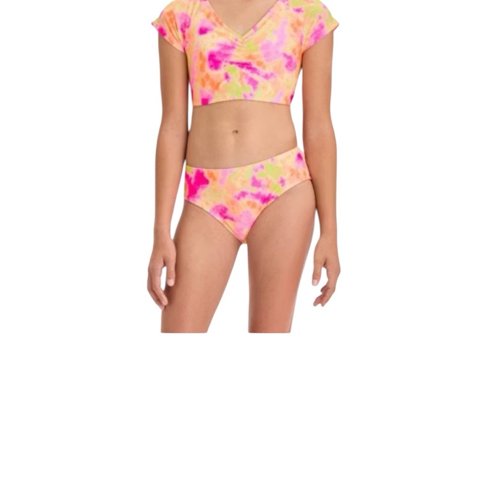 🌸NWT ART CLASS UPF50 2 piece girls bathing suit - size XXL